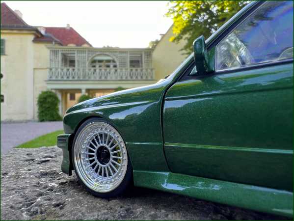 1:18 BMW E30 M3 - British Racing Green Color - inkl.OVP